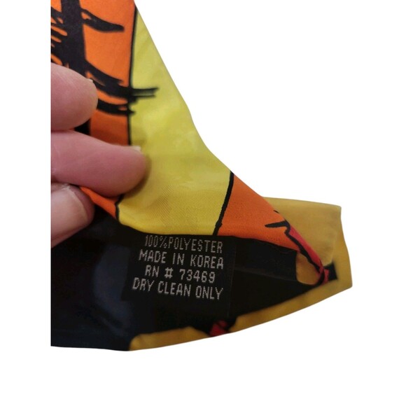 Men's Black Tie Disney Winnie The Pooh And Friends Tigger Eeyore Piglet Poly - Picture 4 of 9